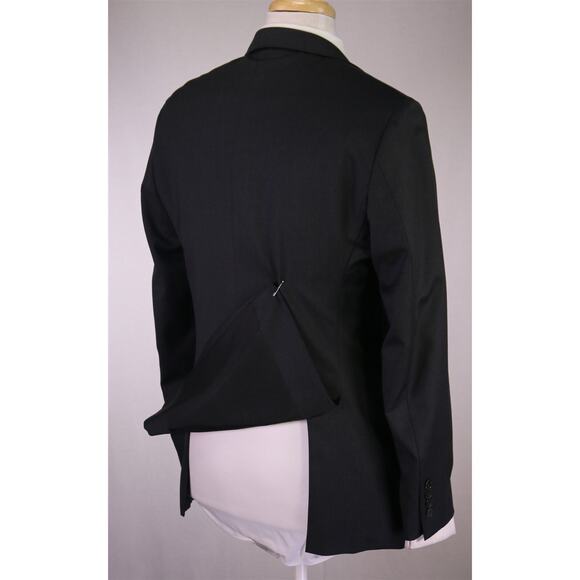 Hugo Boss Current Johnstons/Lenon Solid Charcoal Gray Super 100's Wool Suit 38R - Picture 8 of 13